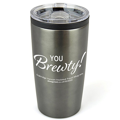 Oakridge Vacuum Insulated Travel Mug - Printed Main Image