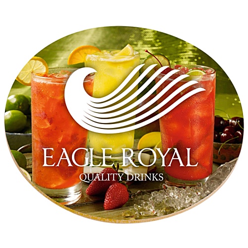 Round Cork Coaster - Digital Print Main Image