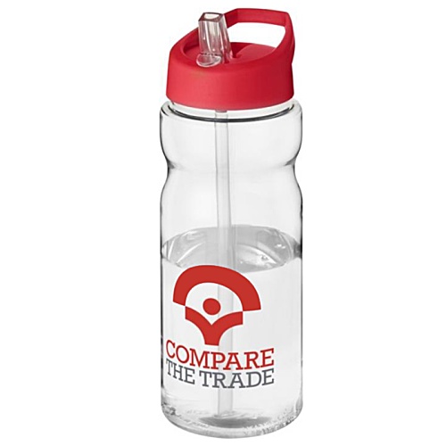 Base Sports Bottle - Spout Lid - Clear Main Image