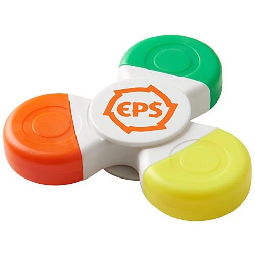 DISC Tri-Twist Highlighter Fidget Spinner Main Image