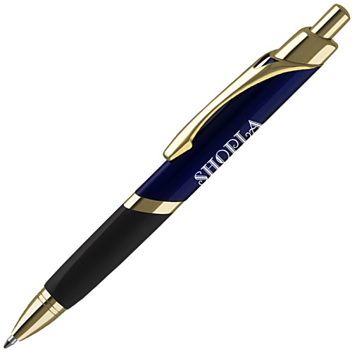 DISC Sierra Grip Pen - Gold - Printed Main Image