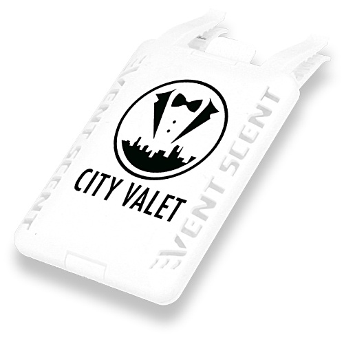 DISC Vent Scent Recycled Air Freshener - White Main Image
