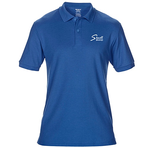 DISC Gildan DryBlend Double Pique Polo Shirt - Colours - Embroidered Main Image