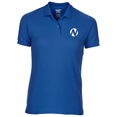 DISC Gildan Women's DryBlend Double Pique Polo Shirt - Colours - Embroidered Main Image