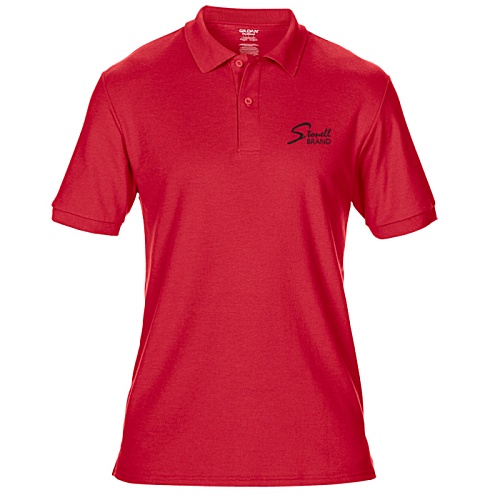 DISC Gildan DryBlend Double Pique Polo Shirt - Colours - Printed Main Image