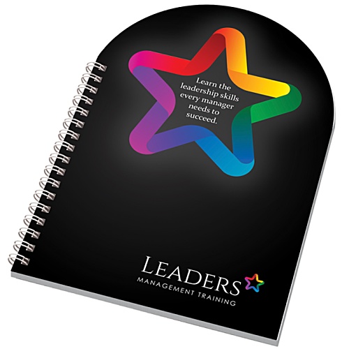 A5 Shaped Notebook - Semi Circle Main Image
