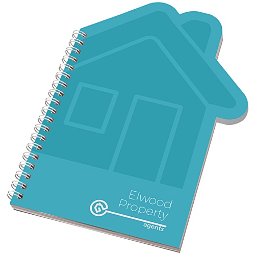 A5 Shaped Notebook - House Main Image
