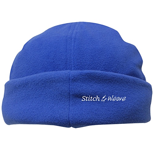 Micro Fleece Beanie - Embroidered Main Image