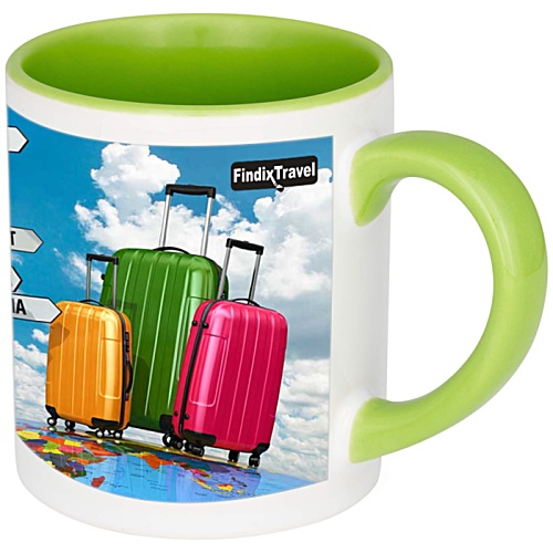 DISC Colour Pop Mini Mug - Dye Sub Main Image