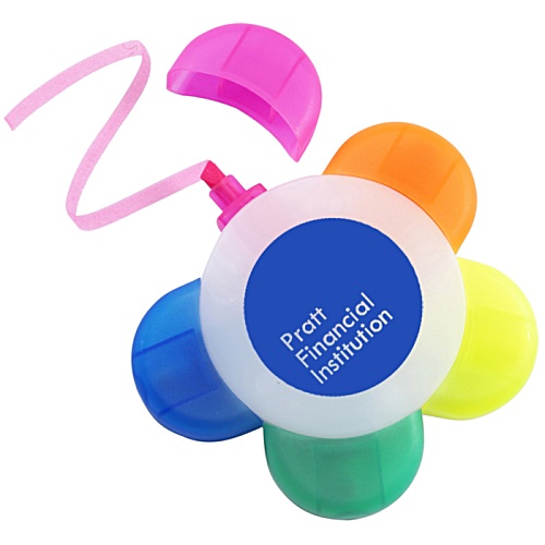 Hollyhock Flower Highlighter - Printed Main Image