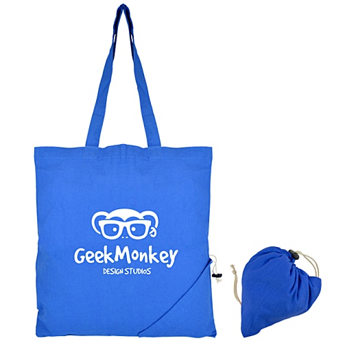 Eccleston Cotton Foldable Shopper - Colours Main Image