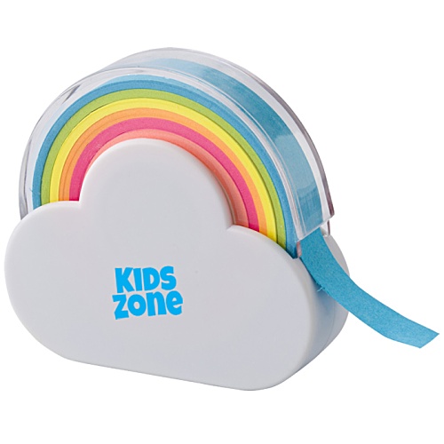Rainbow Memo Tape Dispenser Main Image