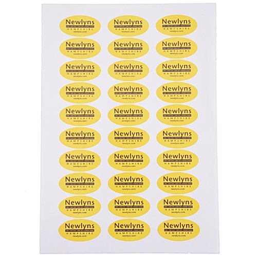 A4 Sticker Sheet - Oval Main Image