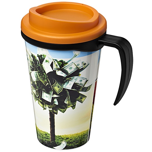 Americano Brite Grande Mug - Black Handle Main Image