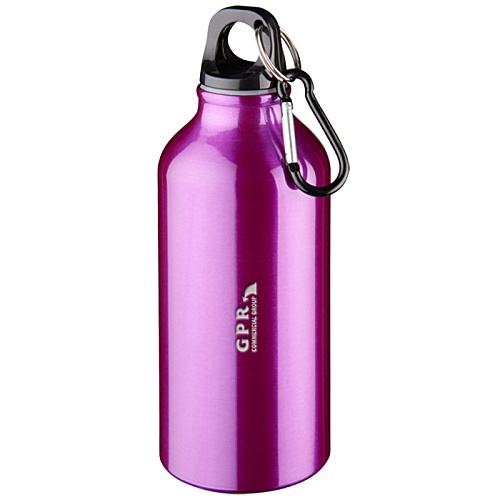 DISC Oregon 400ml Aluminium Bottle - Engraved Main Image