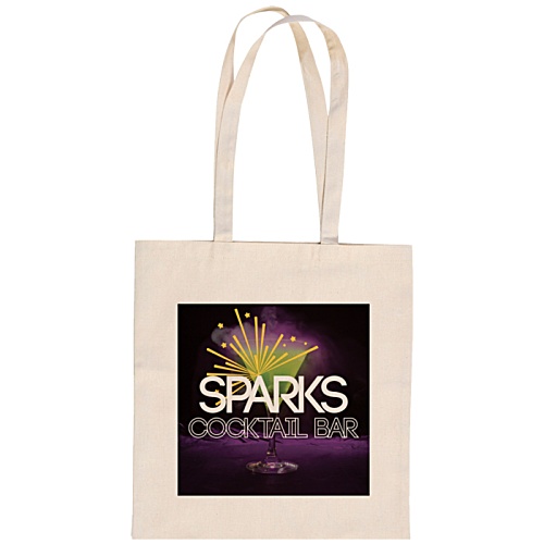 Berkley 7-oz Cotton Tote Bag - Digital Print Main Image