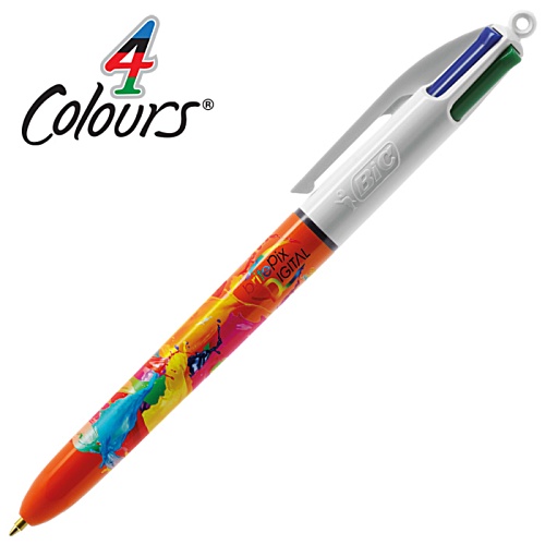 BIC® 4 Colours Fine Point Pen - Digital Wrap Main Image
