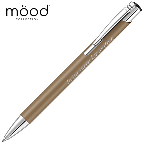 Mood Soft Feel Pen - Engraved Main Image