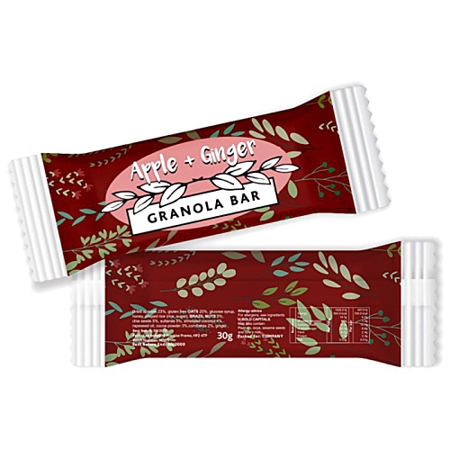 DISC Apple & Ginger Granola Bar Main Image