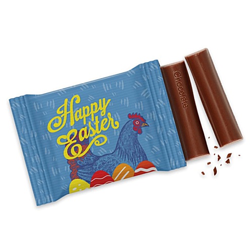 SEASONAL 3 Baton Milk Chocolate Bar Wrapper - Easter Design Main Image