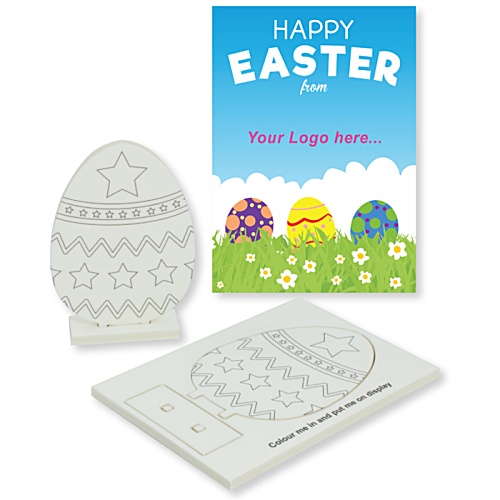 Foam Easter Egg Colouring in Kit - 2 Day Main Image