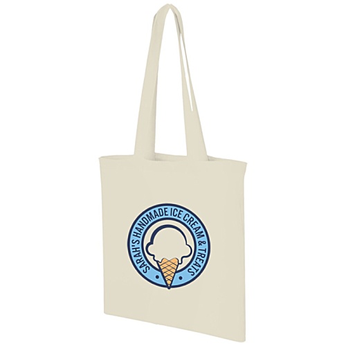 Carolina Cotton Tote - Natural - Full Colour Main Image