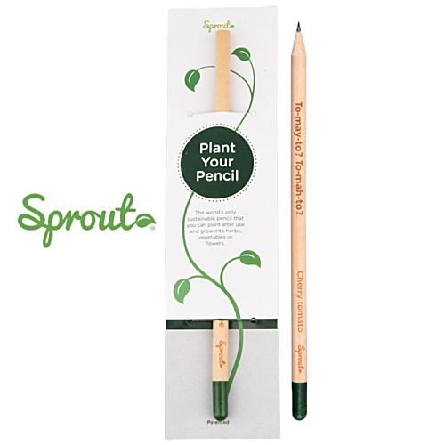 Sprout™ Pencil with Info Sleeve Main Image