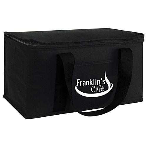 Marden 12 Can Cotton Cooler Bag - Printed Main Image