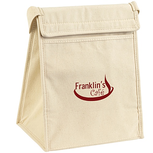 Marden Cotton Lunch Cool Bag - Printed Main Image