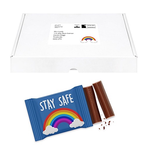 DISC 3 Baton Milk Chocolate Bar - Mailing Carton Main Image