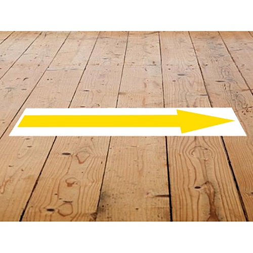 DISC Laminated Anti-Slip Vinyl Rectangle Floor Stickers - 1000 x 1000mm Main Image