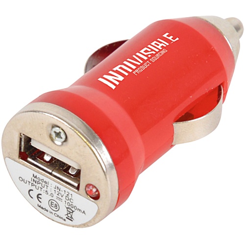 DISC 1 Port USB Car Charger Main Image