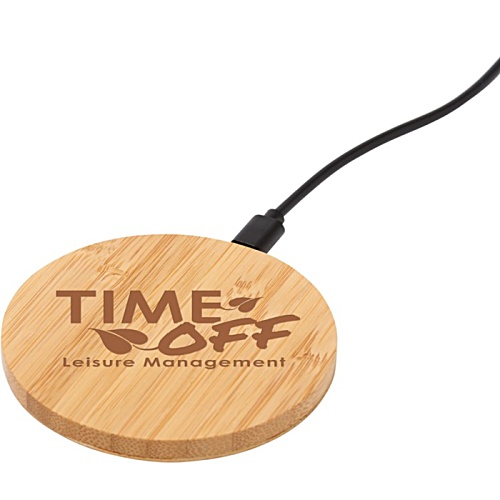 DISC Essence 5W Wireless Charging Pad - Engraved Main Image