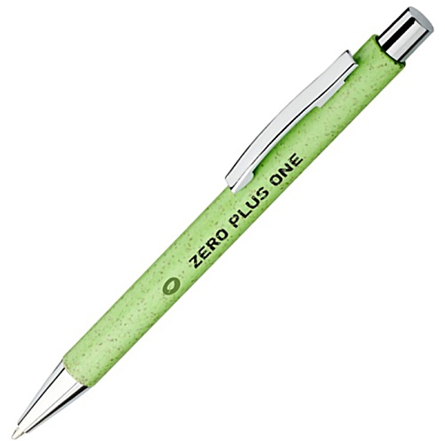 DISC Tual Wheat Straw Pen - Blue Ink Main Image