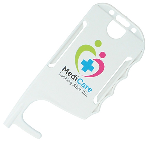 No Touch ID Card Holder - White Main Image