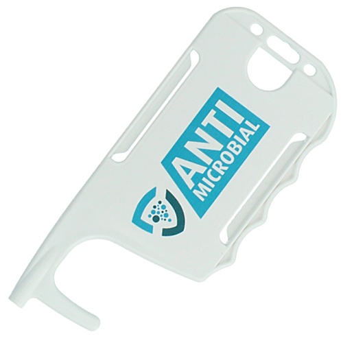 Antimicrobial No Touch ID Card Holder - White Main Image