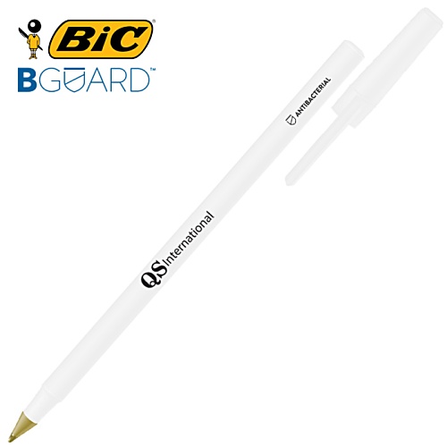 BIC® Round Stic BGuard Antibac Pen - Colour Barrel Main Image