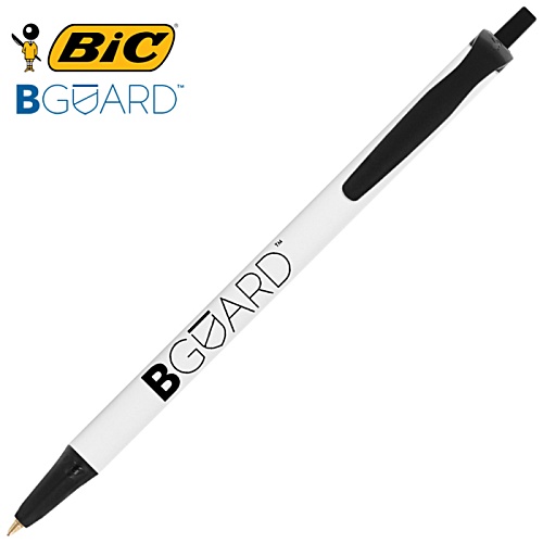 DISC BIC® Clic Stic BGuard Antibac Pen - White Barrel Main Image