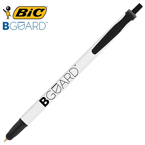 DISC BIC® Clic Stic Stylus BGuard Antibac Pen - White Barrel Main Image