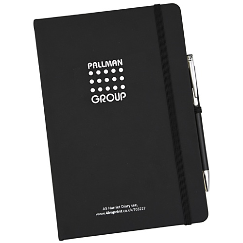 Harriet A5 Perpetual Diary with Pen Main Image