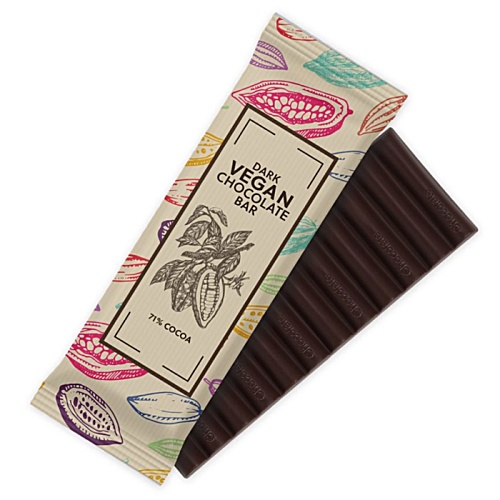 12 Baton Vegan Chocolate Wrapper Main Image