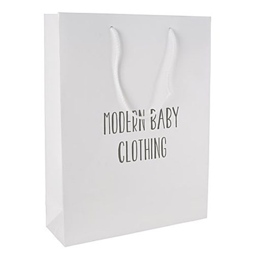 DISC Laminated Paper Bag - Small - White Main Image