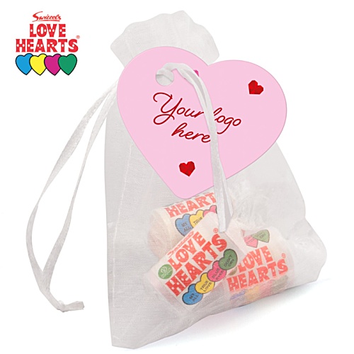 Organza Bag - Love Heart Sweet Rolls Main Image
