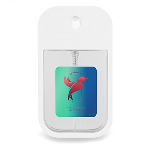 Oriel Hand Sanitiser - Clear - Digital Print Main Image