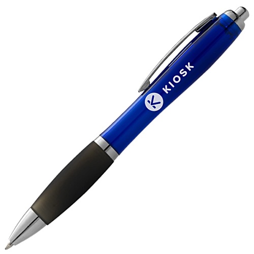 Nash Black Grip Pen - Black Ink - Printed Main Image