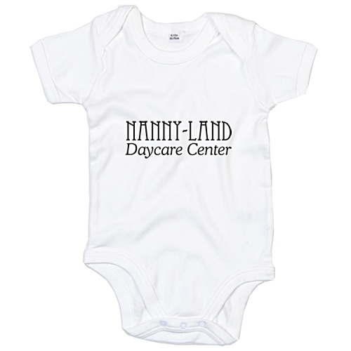 DISC BabyBugz Baby Bodysuit - White Main Image