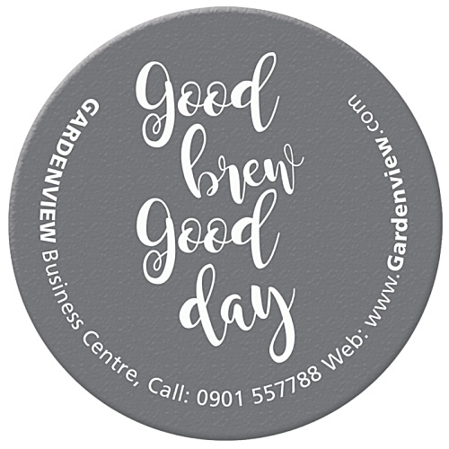 Brite-Mat Coaster - Good Brew Design Main Image