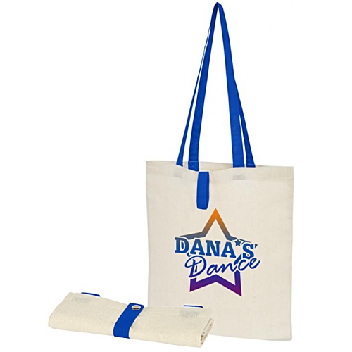 DISC Nevada Foldable Cotton Shopper - Digital Print Main Image
