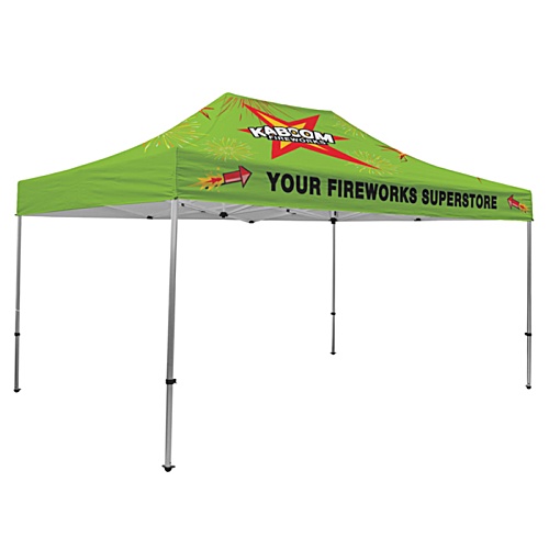 Event Gazebo - 3m x 4.5m - Printed Roof Main Image
