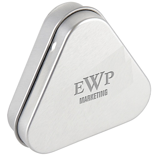 Triangular Mint Tin - Engraved Main Image